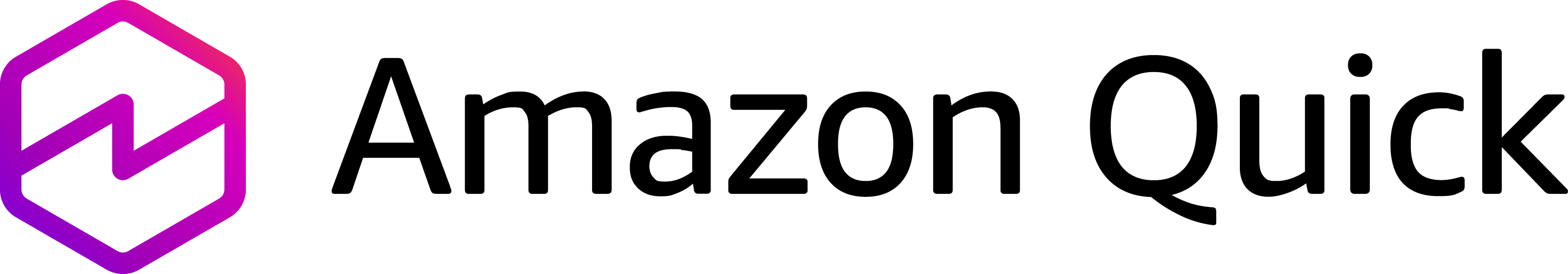 Amazon Quick_Lockup_Gradient_BlackText_RGB